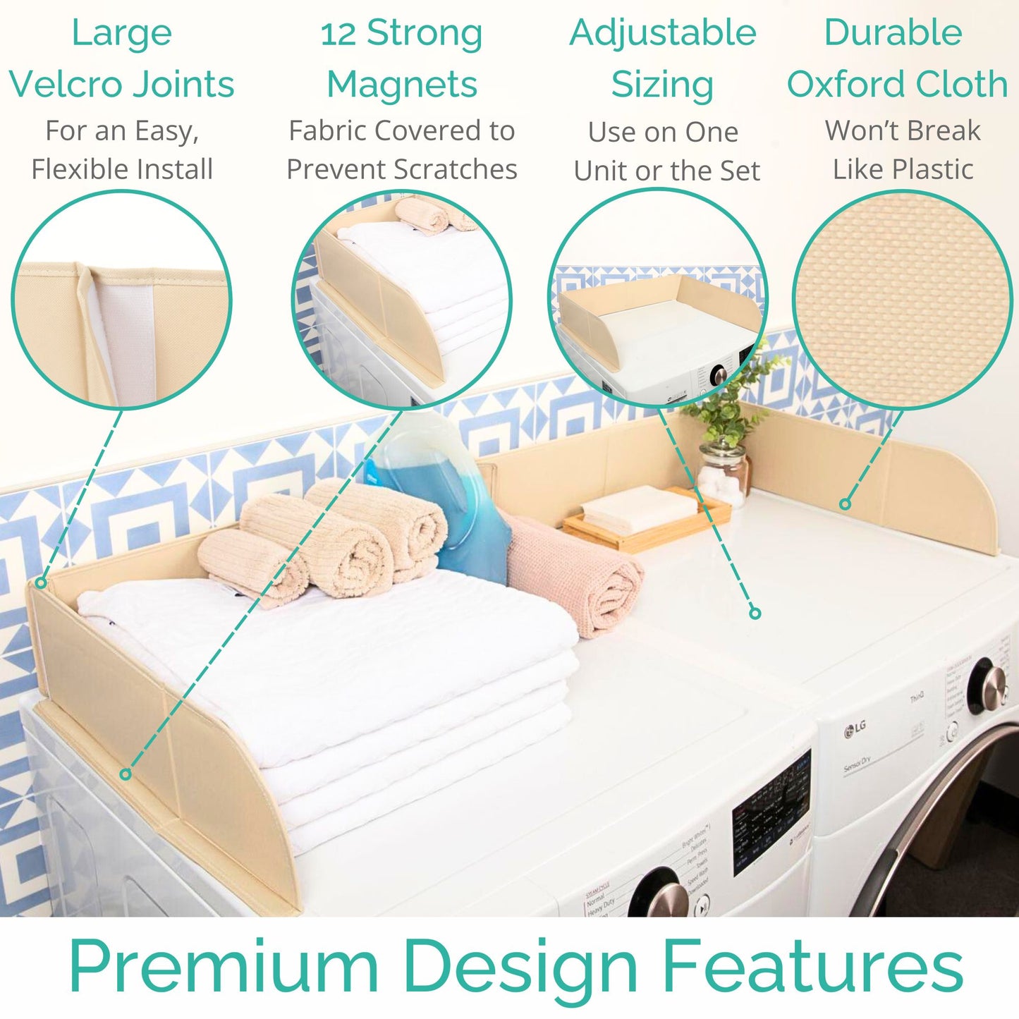 Laundry Guard with Gap Cover