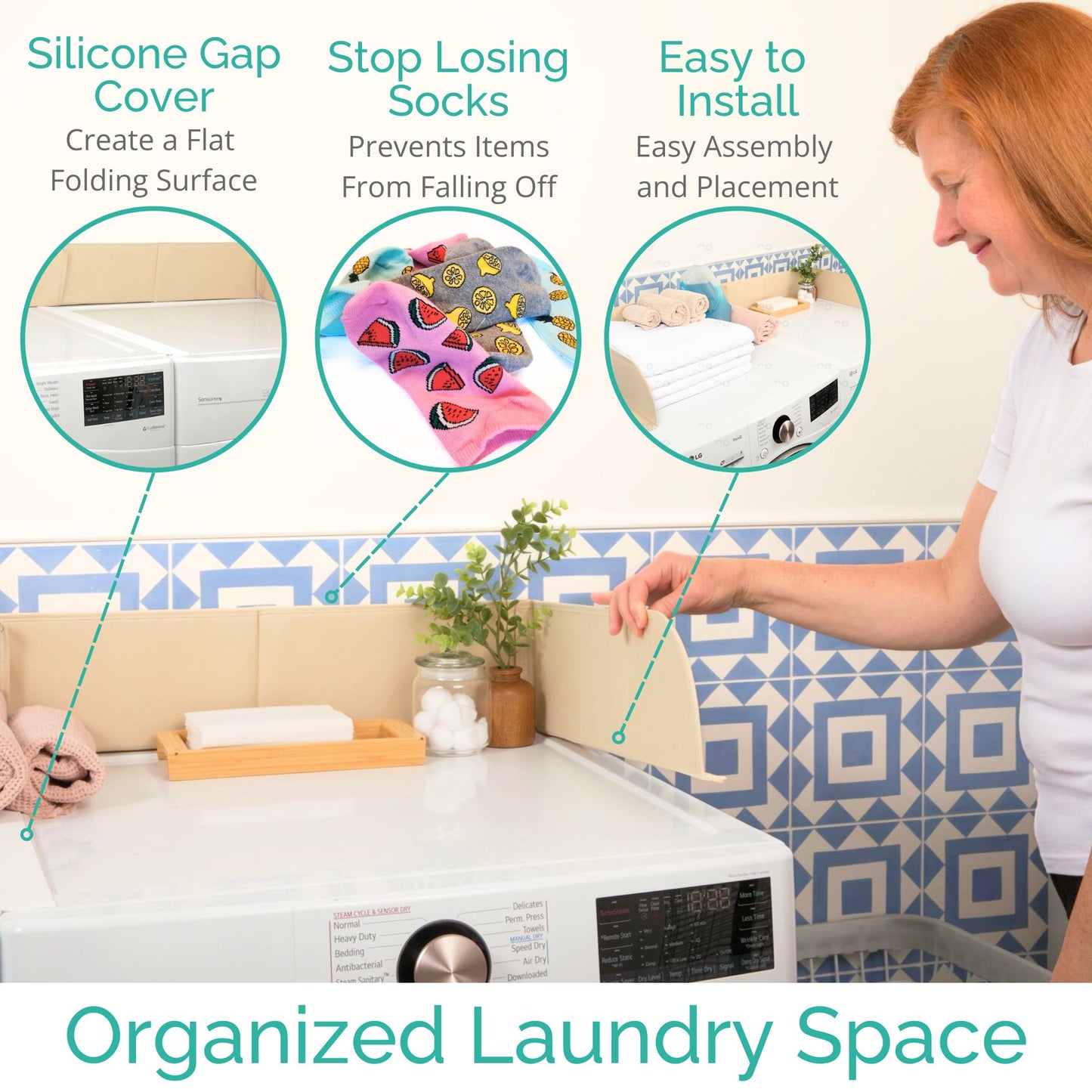 Laundry Guard with Gap Cover