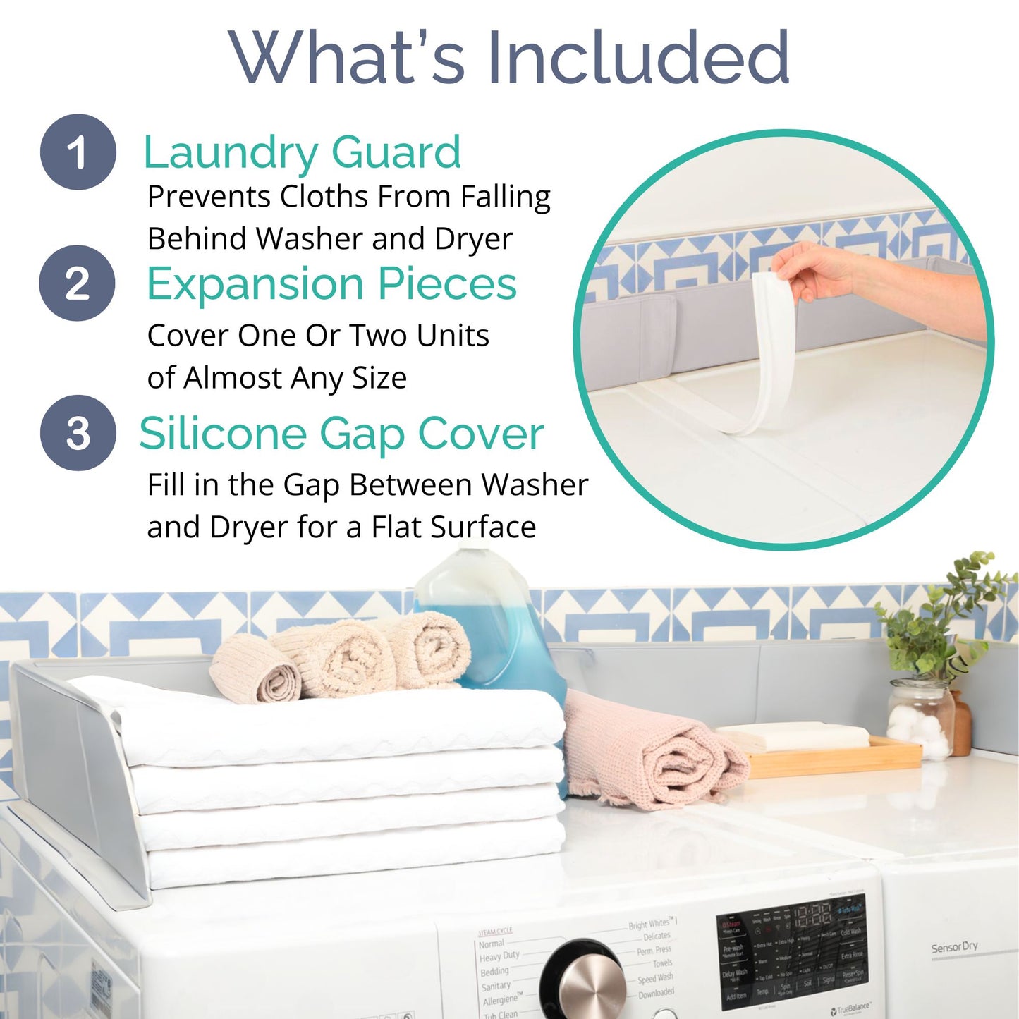 Laundry Guard with Gap Cover