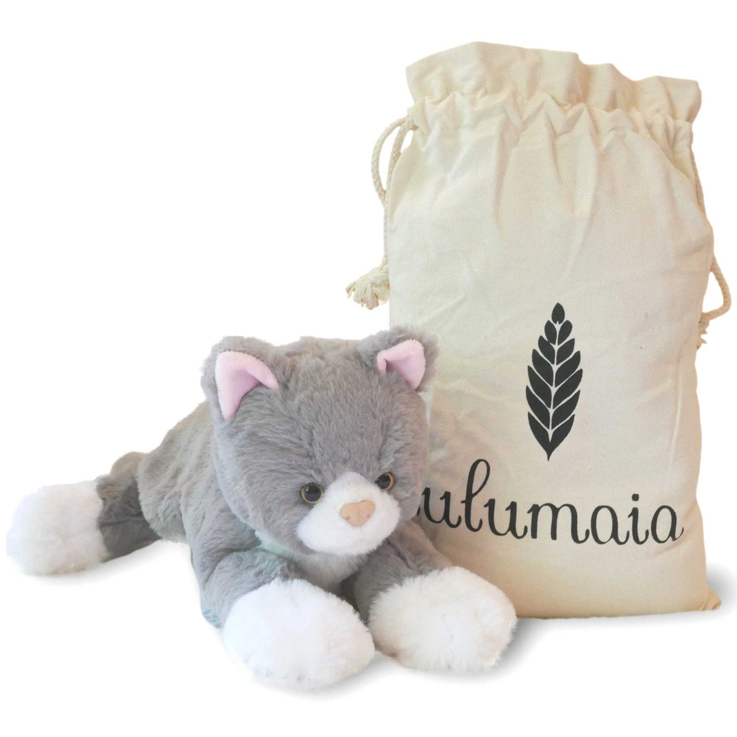 Microwavable Heating Pad Stuffed Animal Cat