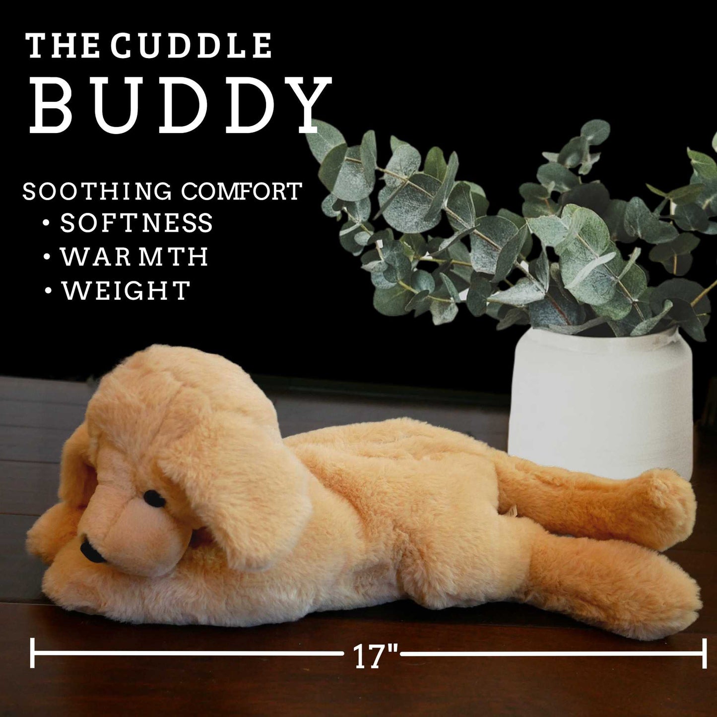 Microwavable Heating Pad Stuffed Animal Dog
