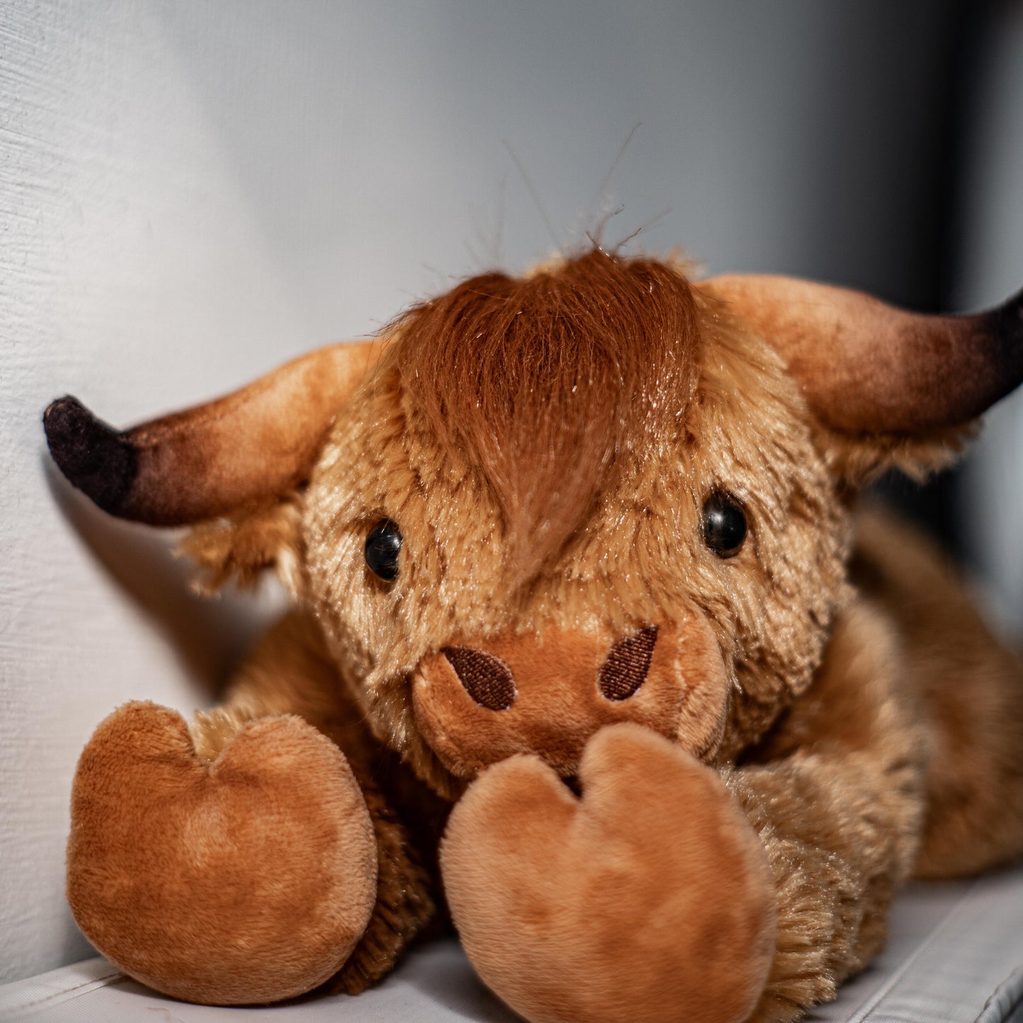lulumaia Microwavable Highland Cow Heating Pad