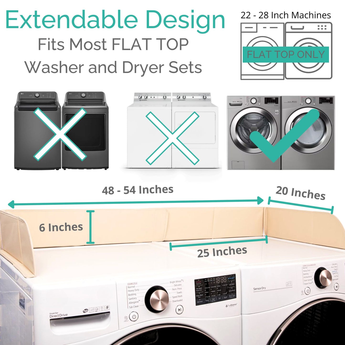 Laundry Guard with Gap Cover