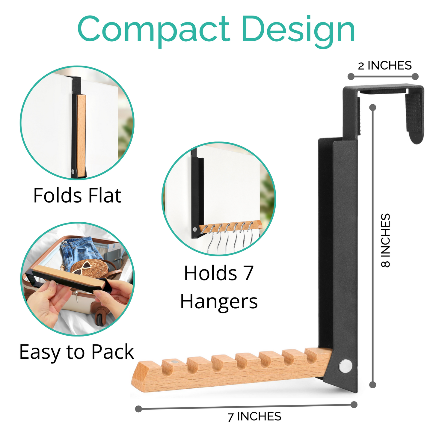 Over the Door Clothes Hanger Hook