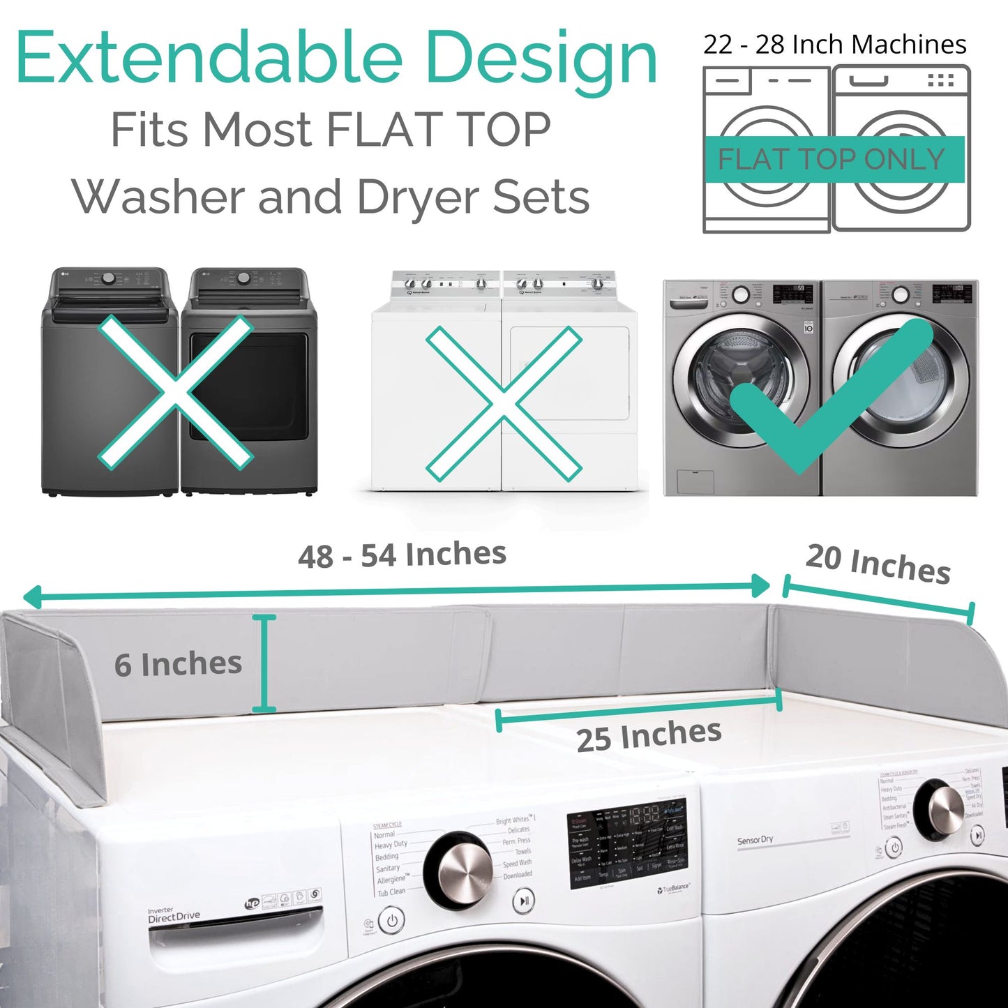 Laundry Guard with Gap Cover