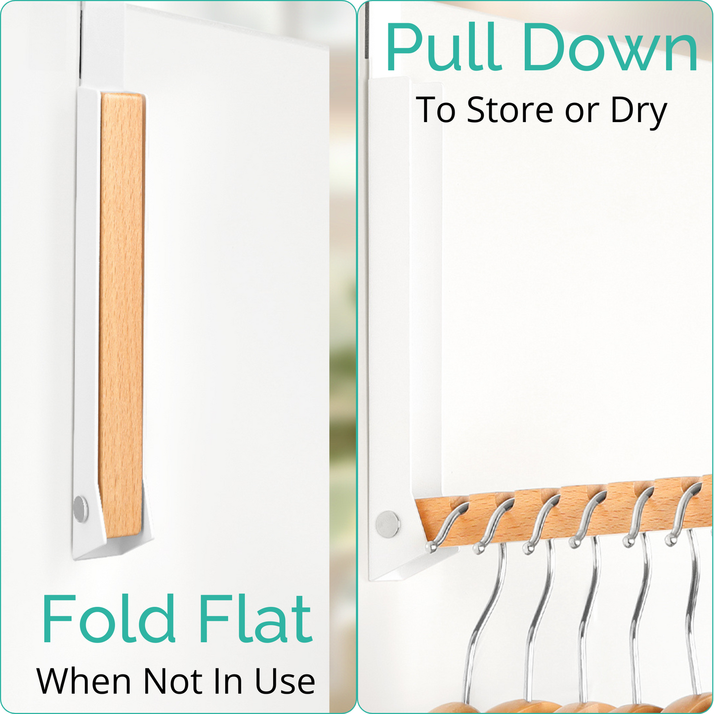 Over the Door Clothes Hanger Hook