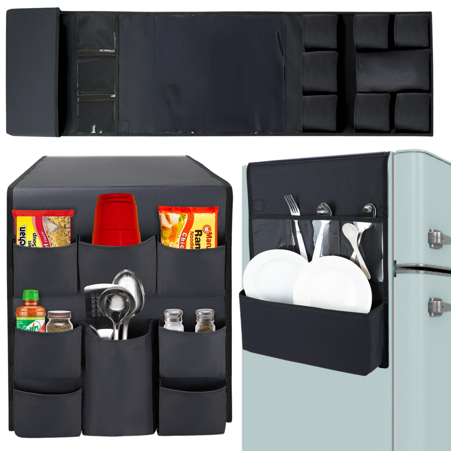 Mini Fridge Organizer and Storage