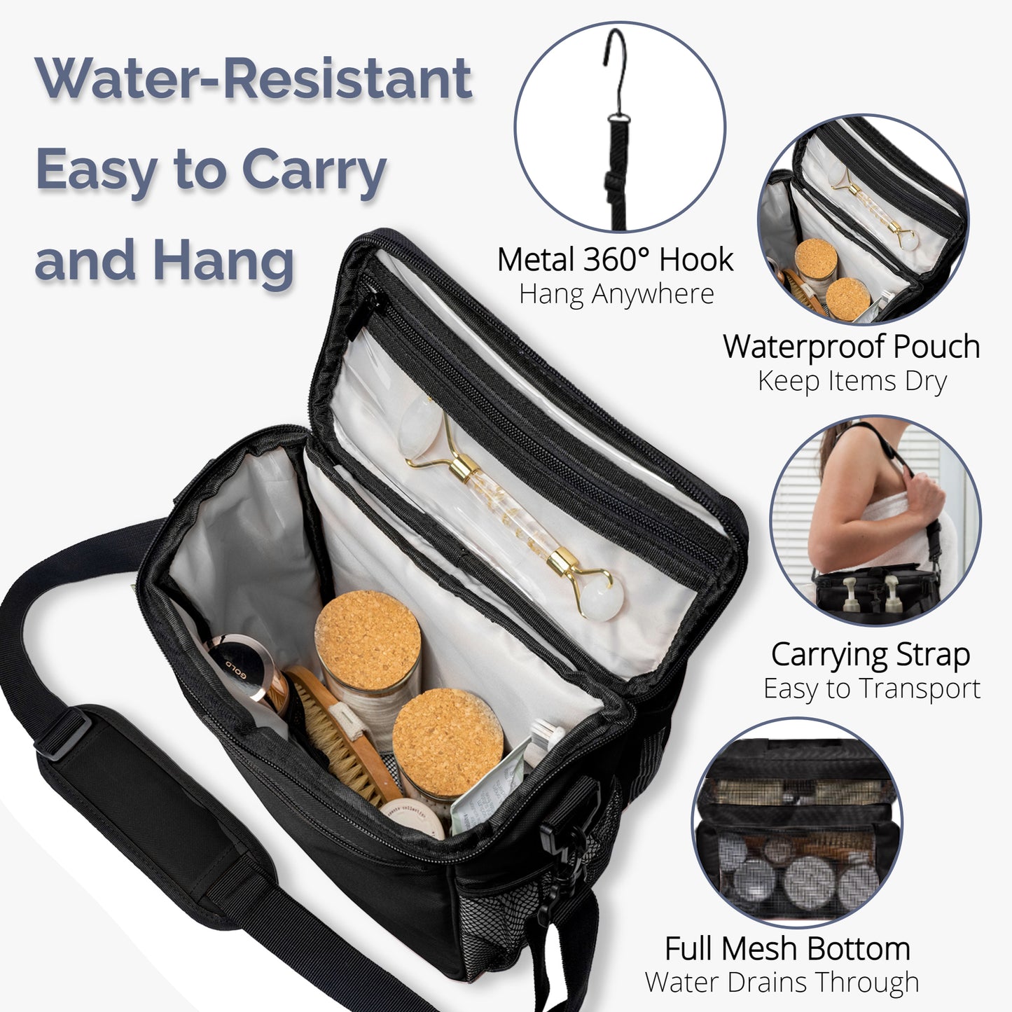 Extra Large Portable Shower Caddy