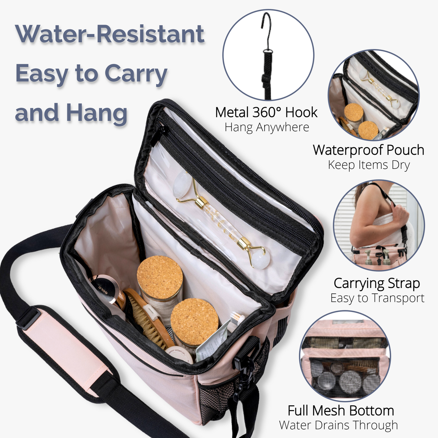 Extra Large Portable Shower Caddy