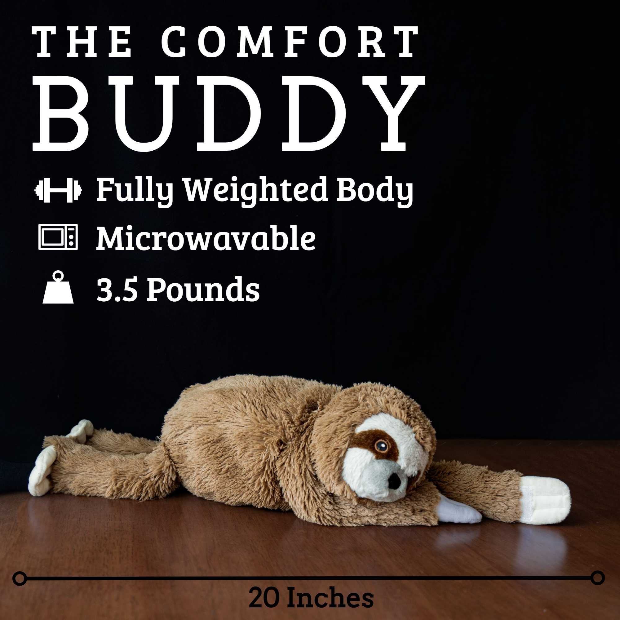 Microwavable Weighted Stuffed Animal - Soothe Anxiety with Weighted Wa ...