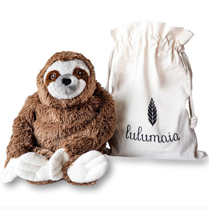 Microwavable Weighted Stuffed Animal - Soothe Anxiety with Weighted Warmth - Sloth