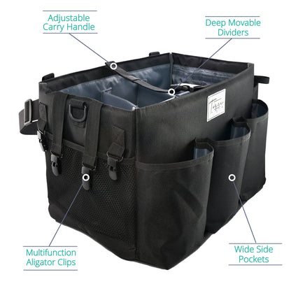 Cleaning Caddy Organizer with Handles and Waist Strap